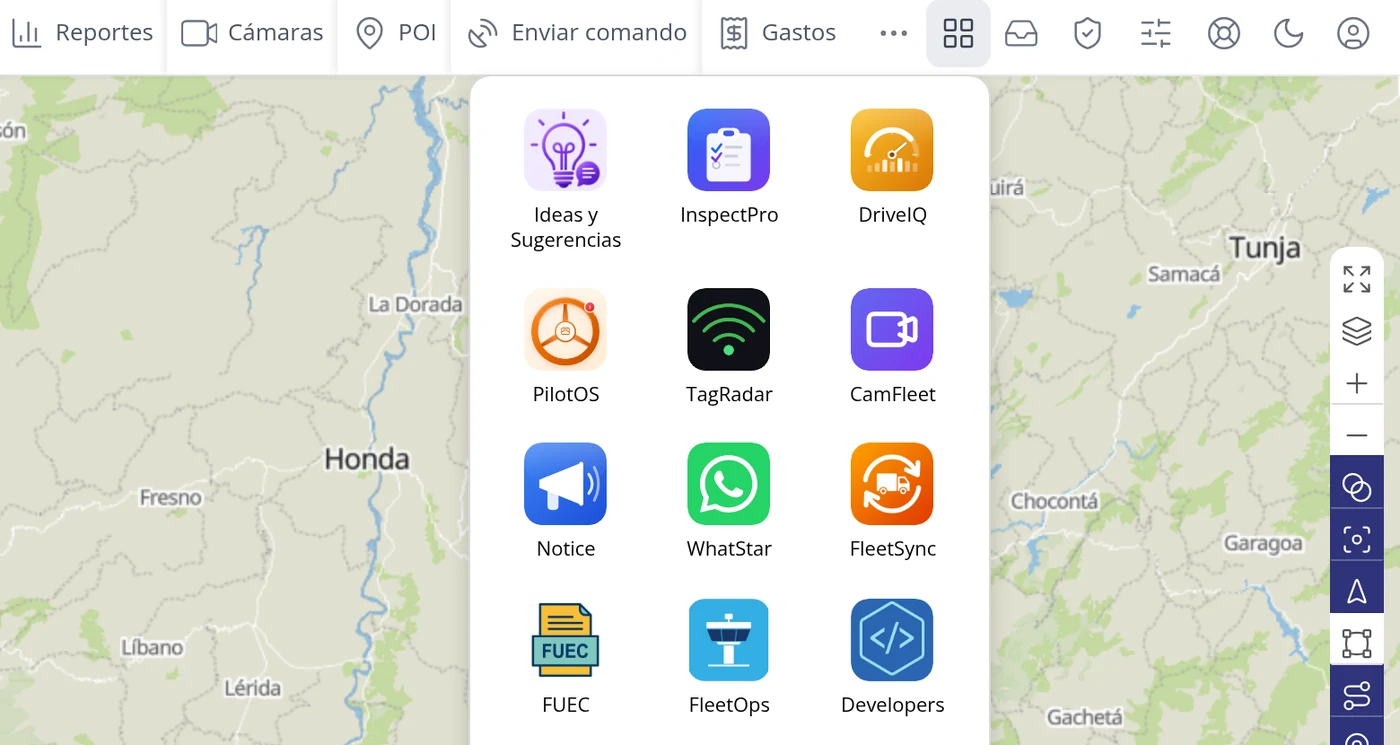 Abra el lanzador de aplicaciones