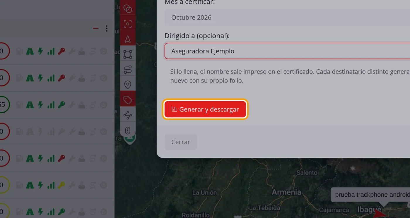 Pulse Generar y descargar