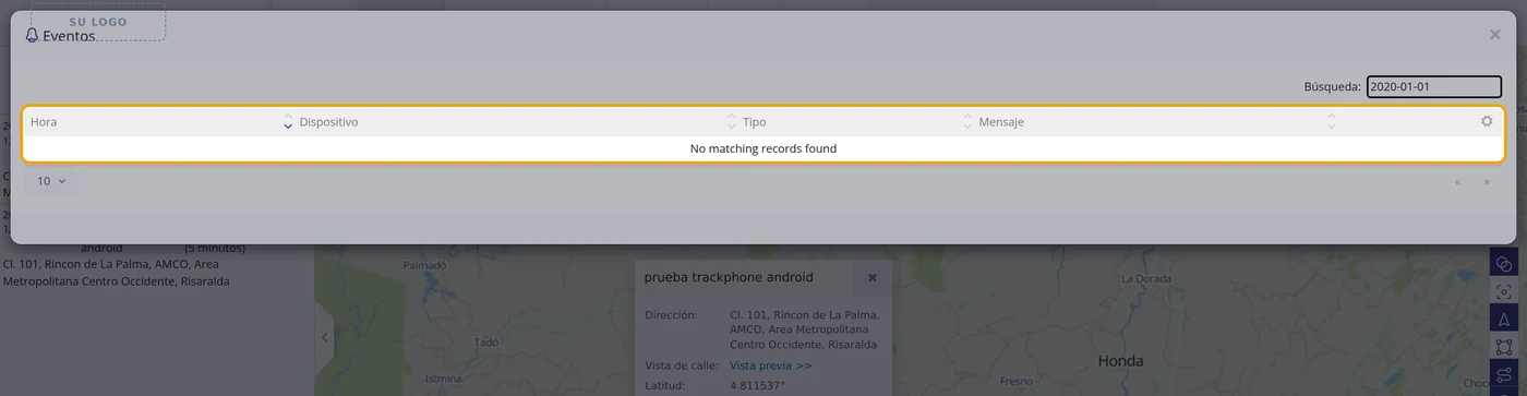 Compruebe qué pasa si esa fecha no tiene nada