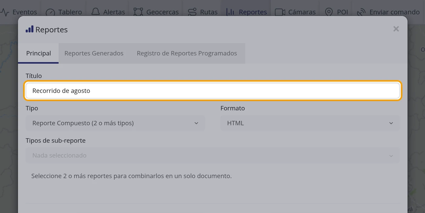 Escriba un Título