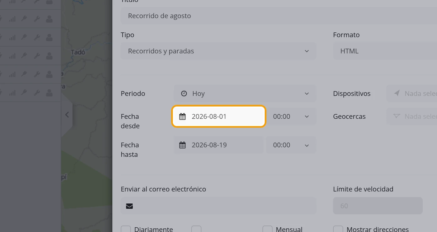 Compruebe las dos fechas antes de seguir