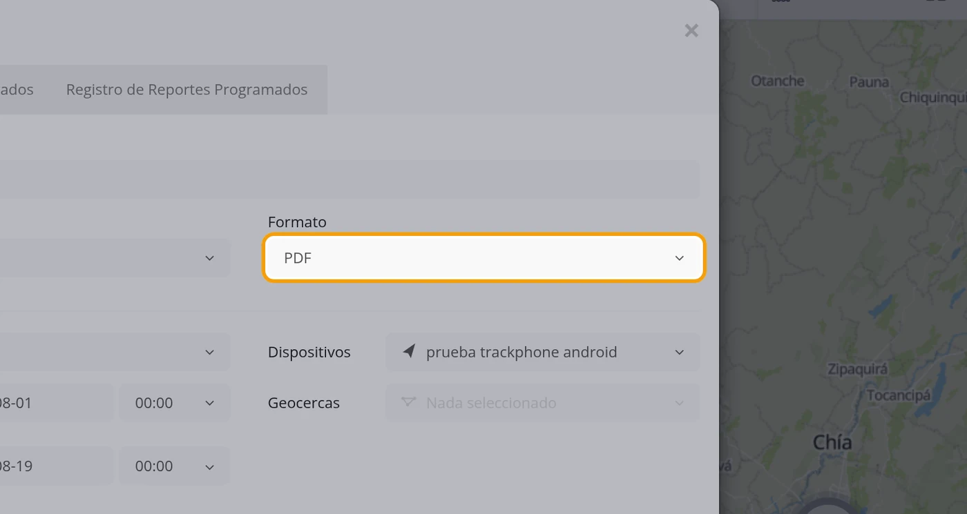 Si lo quiere en PDF, cambie el Formato y vuelva a pulsar Generar