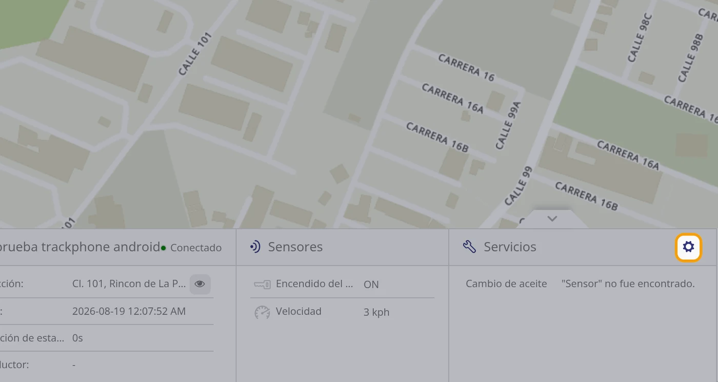 Lea el recuadro Servicios y su rueda dentada