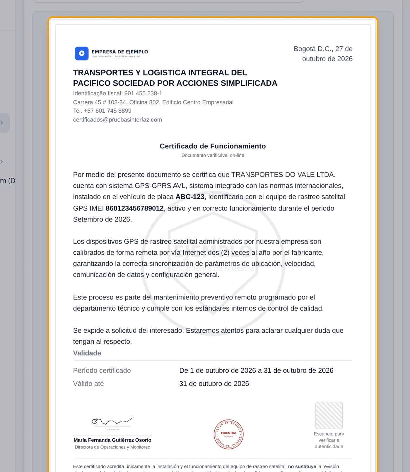A folha edita-se clicando nela