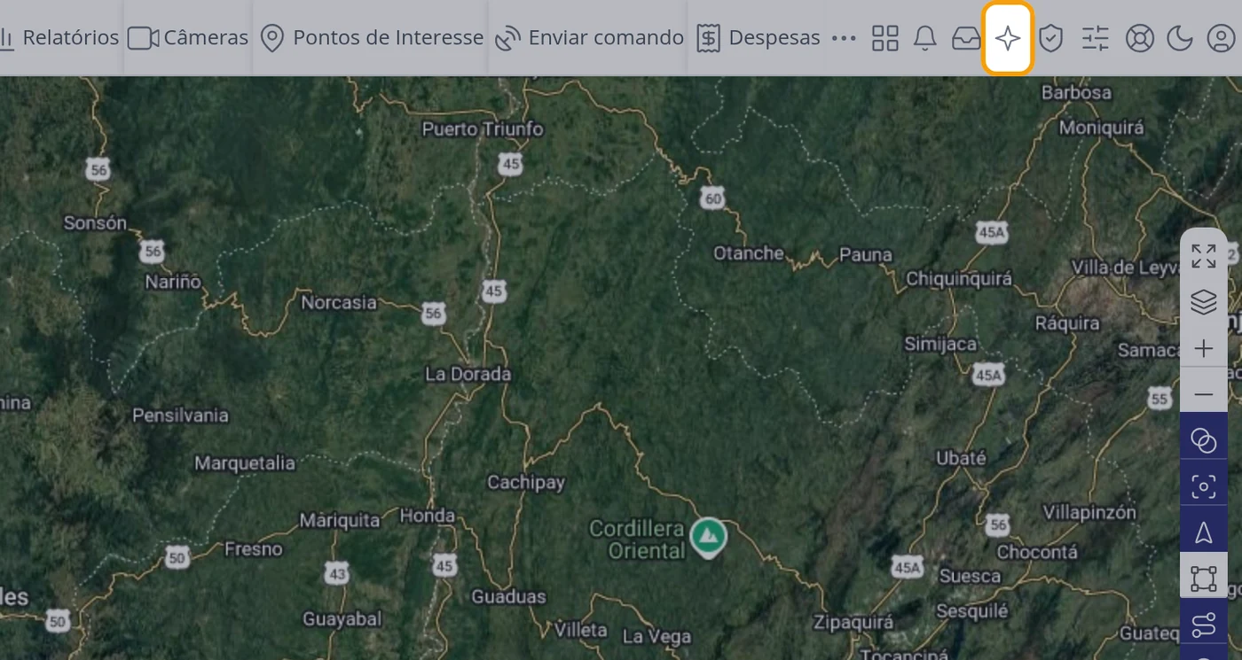 Veja se o botão tem o ponto
