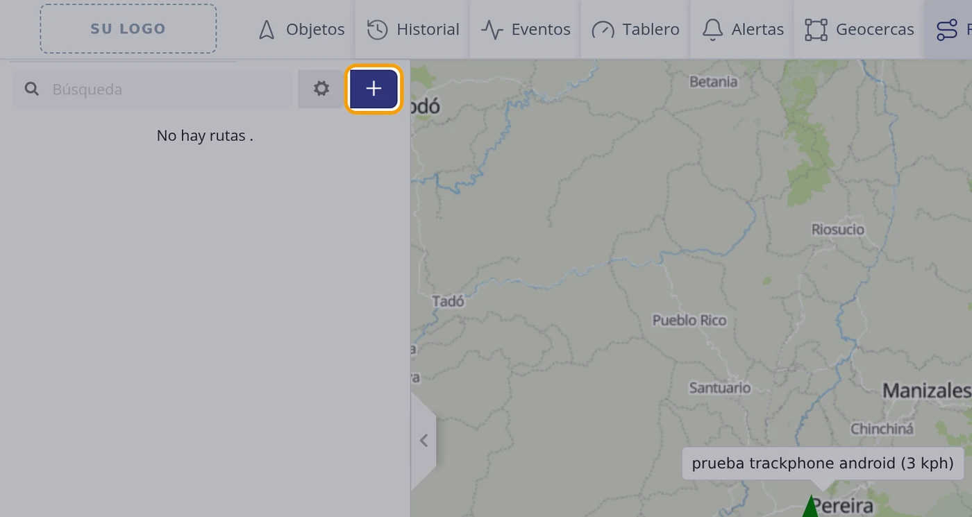 Mire la lista y busque el botón azul del signo +