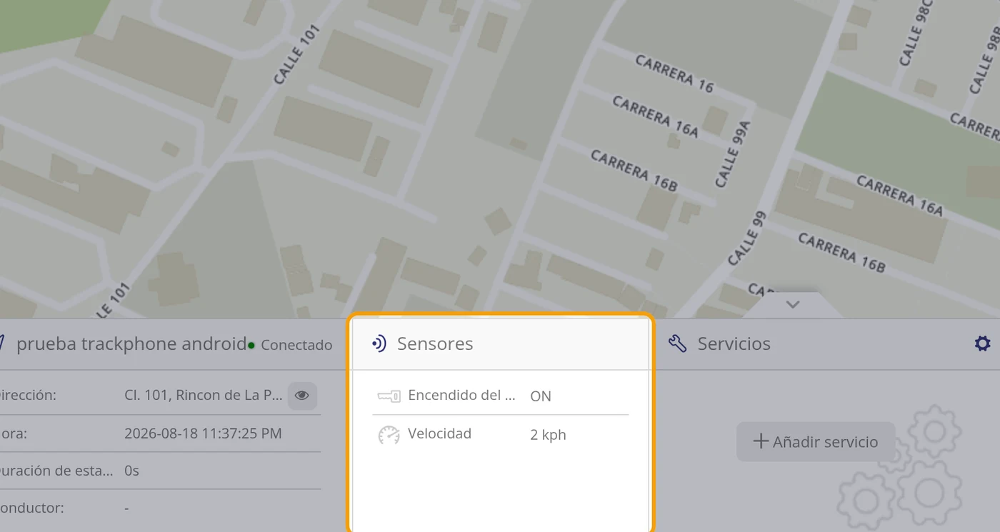 Cierre la ficha y mire el vehículo