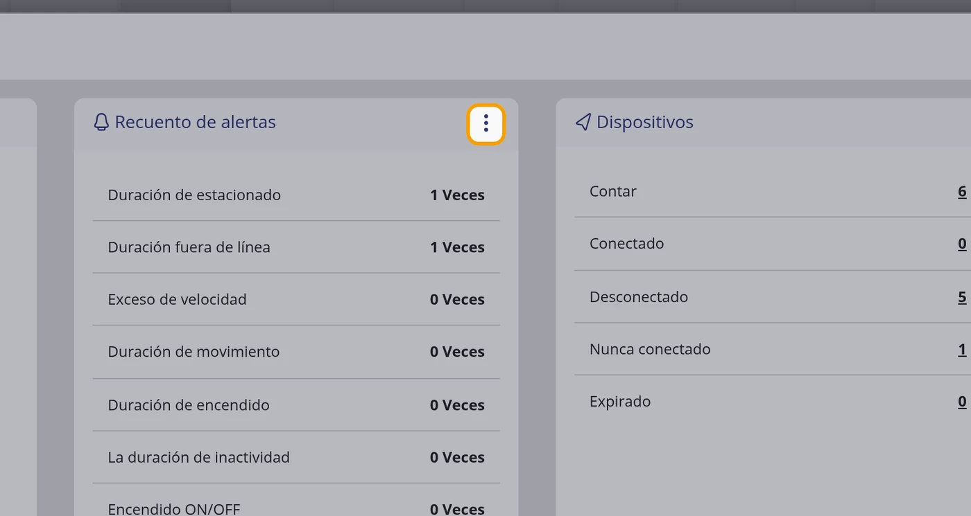 Abra las opciones del recuadro